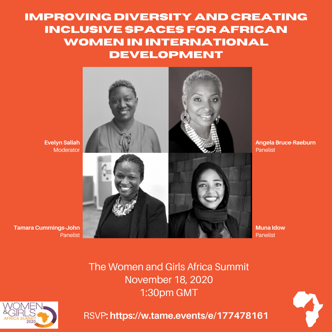 Improving Diversity and Creating Inclusive Spaces for African Women in International Development