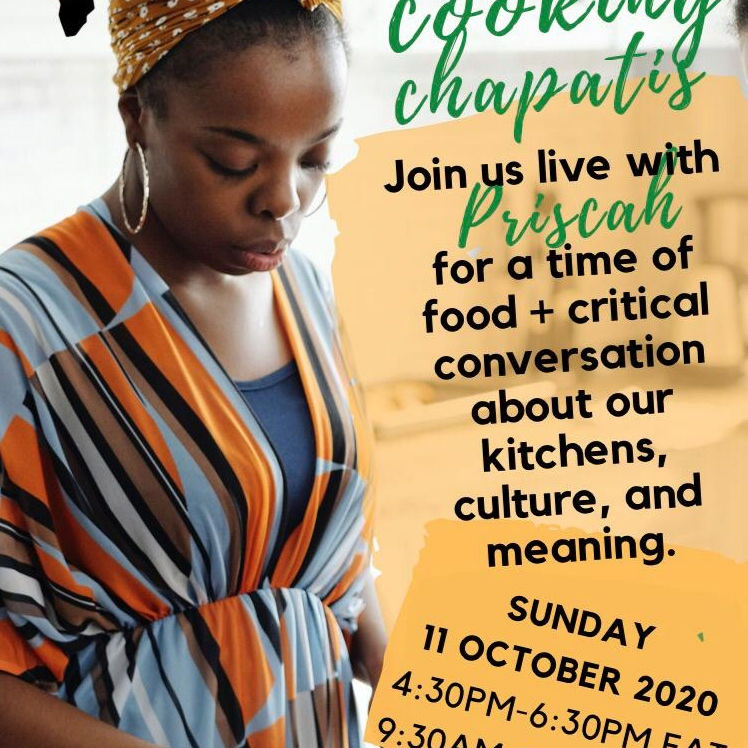 Cooking Chapatis with Priscah